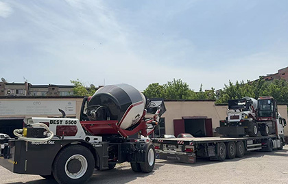 Caso mezclador de autocarga