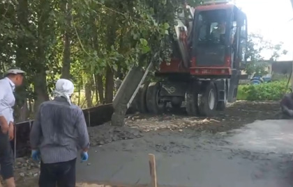 Caso mezclador de autocarga