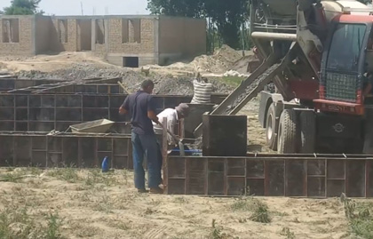 Caso mezclador de autocarga